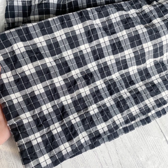 GANNI Houndstooth Black & White Cute Checkered Dress - Picture 12 of 16